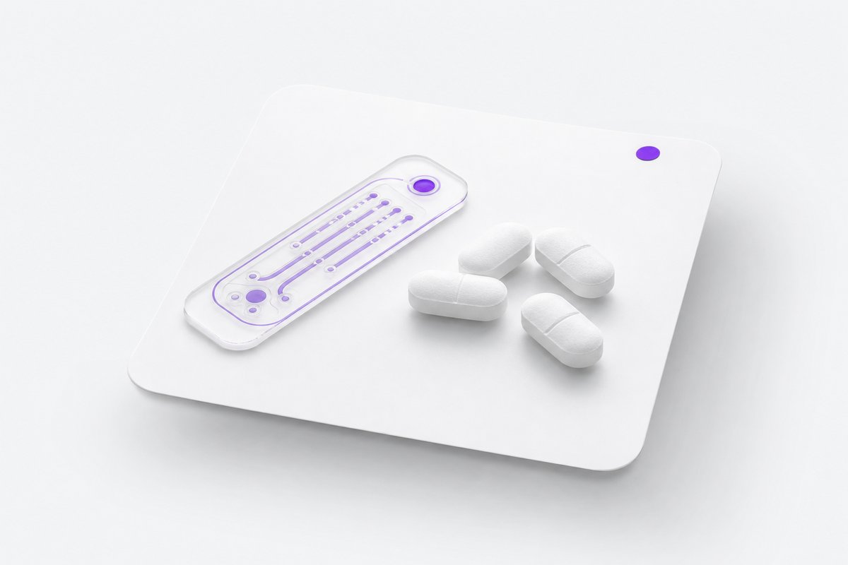 GI-start titration chip beside metformin tablets